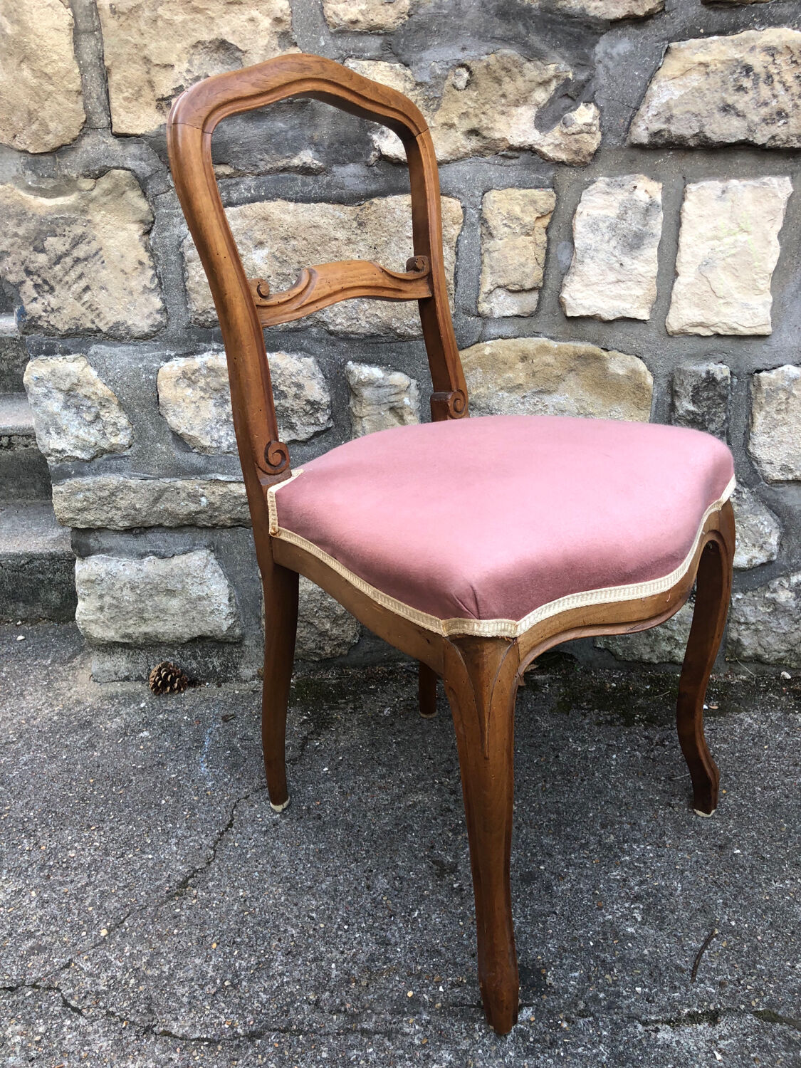Paire de chaises de chambre 1920