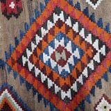 Handmade antique Persian Ardabil kilim rug 137 x 198 cm, 1930s