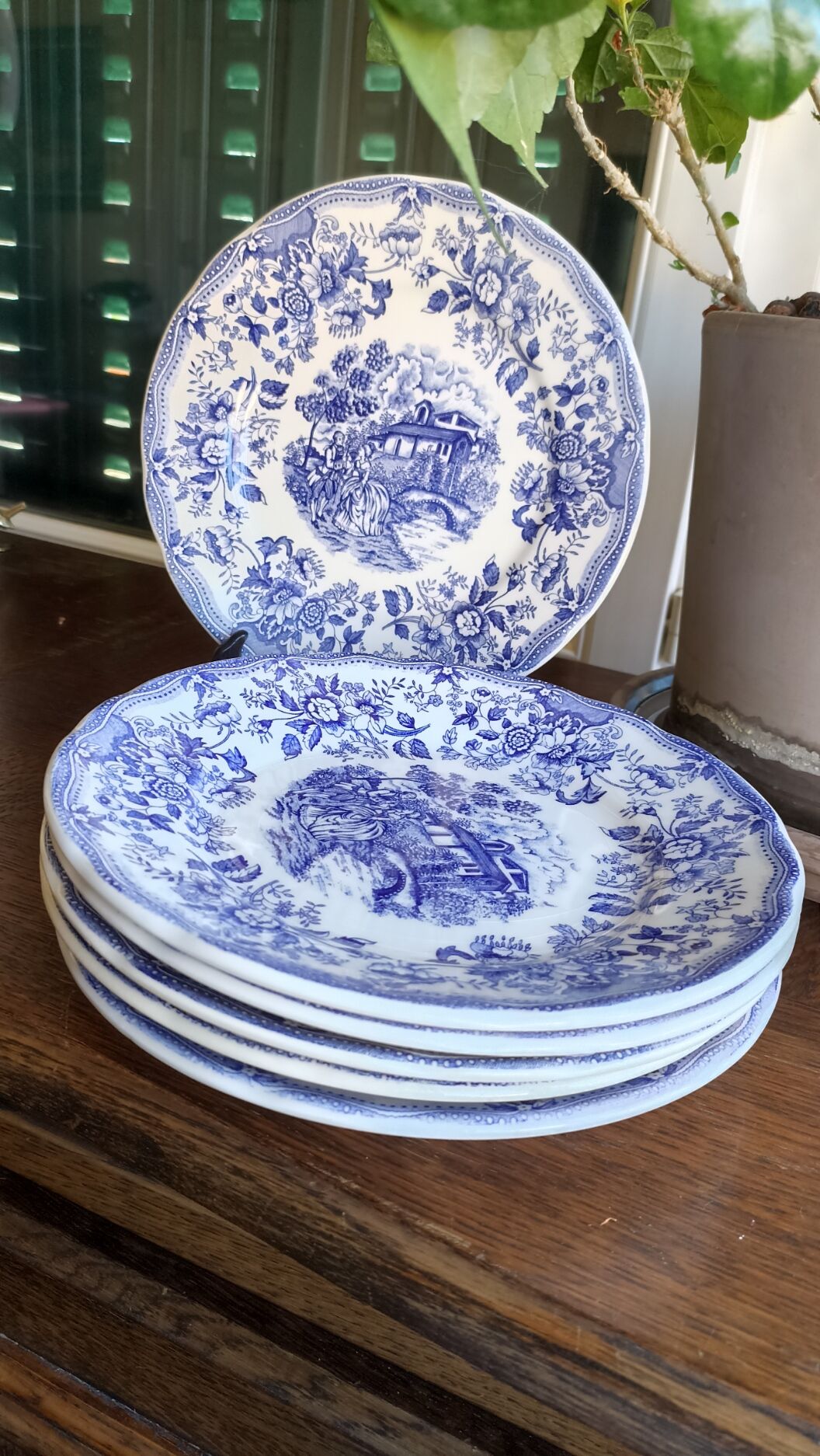 6 plates in Terre de Fer CP & CBM