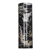 Vase en marbre Portoro noir et doré par Angelo Mangiarotti pour Skipper, années 70.