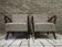 Pair of vintage 1950s armchairs