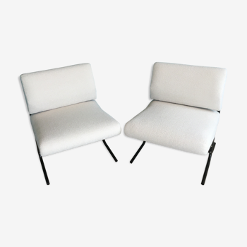 Pair of armchairs by Pierre Guariche