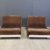 Space age Orbis lounge chairs by Luigi Colani for Cor, 1960s