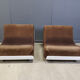 Fauteuils lounge Orbis de l'ère spatiale par Luigi Colani pour Cor, 1960