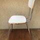 Former formica white kitchen chair