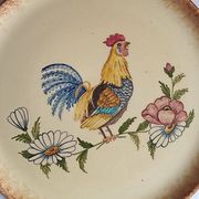 Biot ceramic - plate signed l'aiguiere - L. Gruson - hand painted - 25cm
