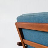 Scandinavian GE270 Lounge Chair in Solid Teak by Hans Wegner for Getama, 1960s