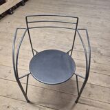 Silver moon model armchair by Pascal Mourgue for Fermob design