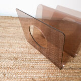 Plexiglas magazine holder Michel Dumas