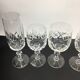 Cut crystal glasses: duo, 6 champagne, wine and water glasses from the 60s