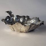 Fratelli Lisi Sterling Silver Leaf Shaped Dish Italian