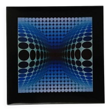 Screenprint by Victor Vasarely - Éditions du Griffon 1970 - Op