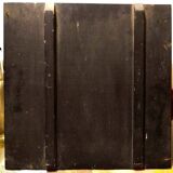 2 tableaux asiatiques en bois peint