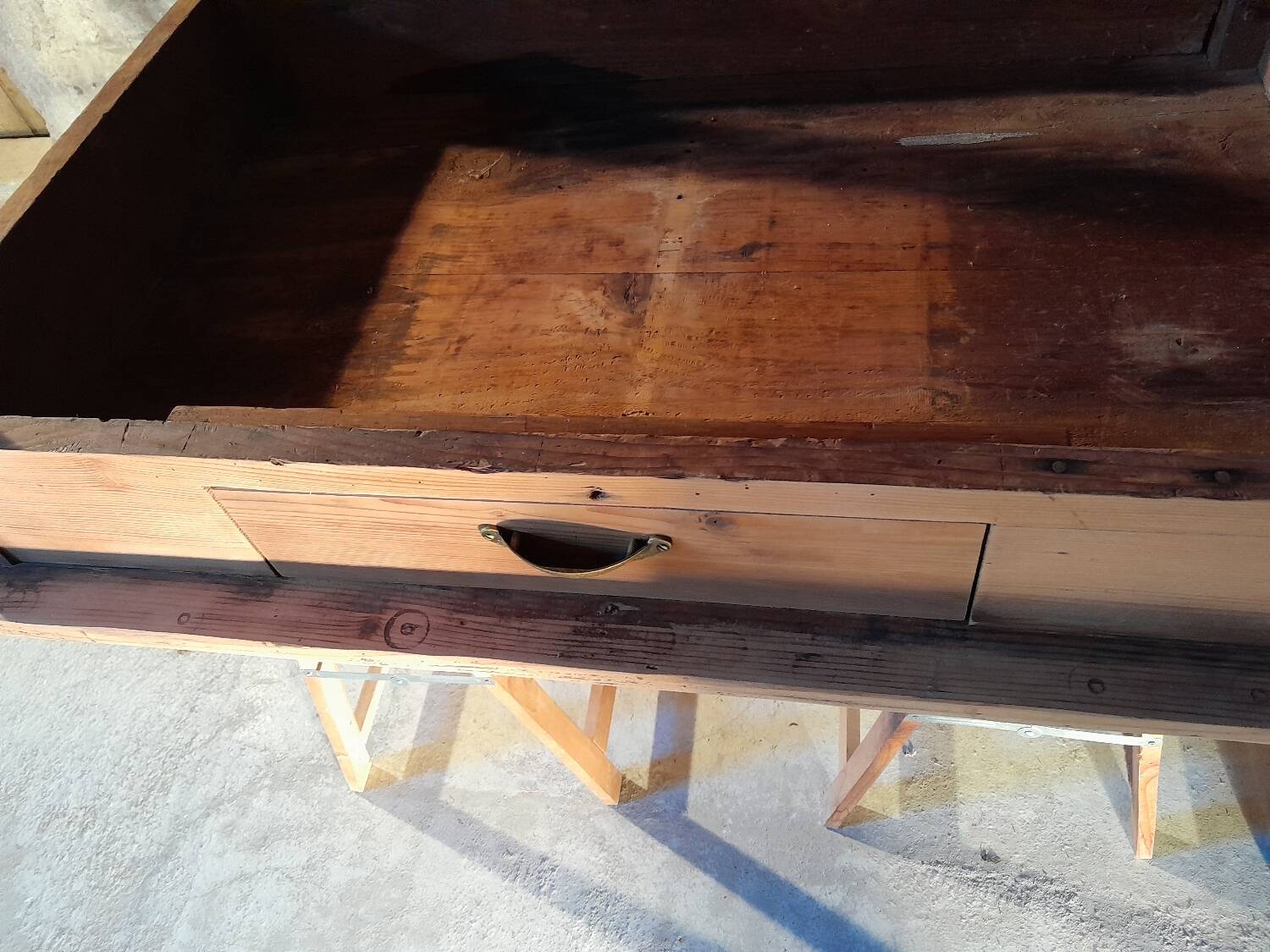 Table basse de ferme