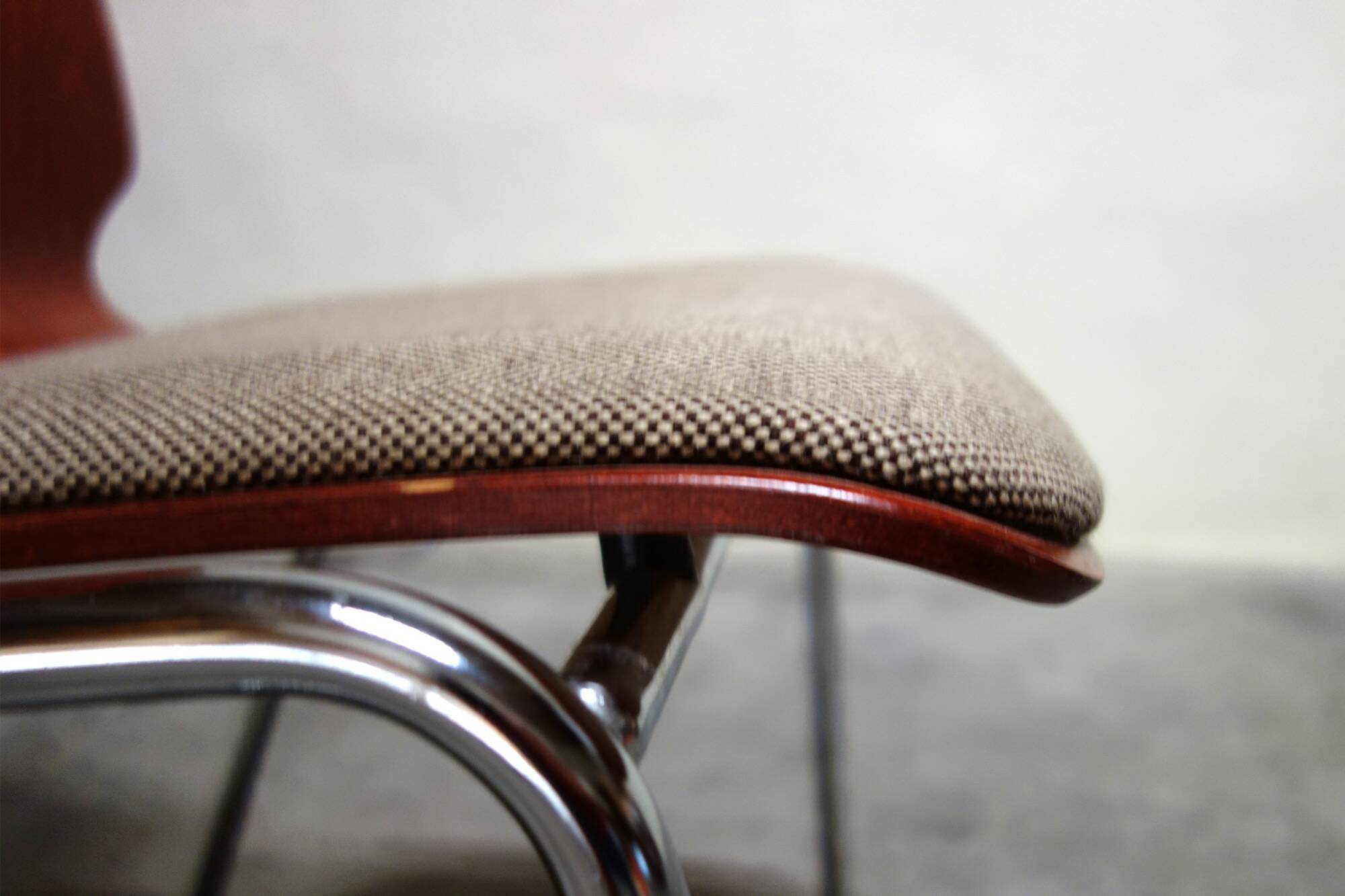 Set of 4 Hiller chairs, Germany, 1970s