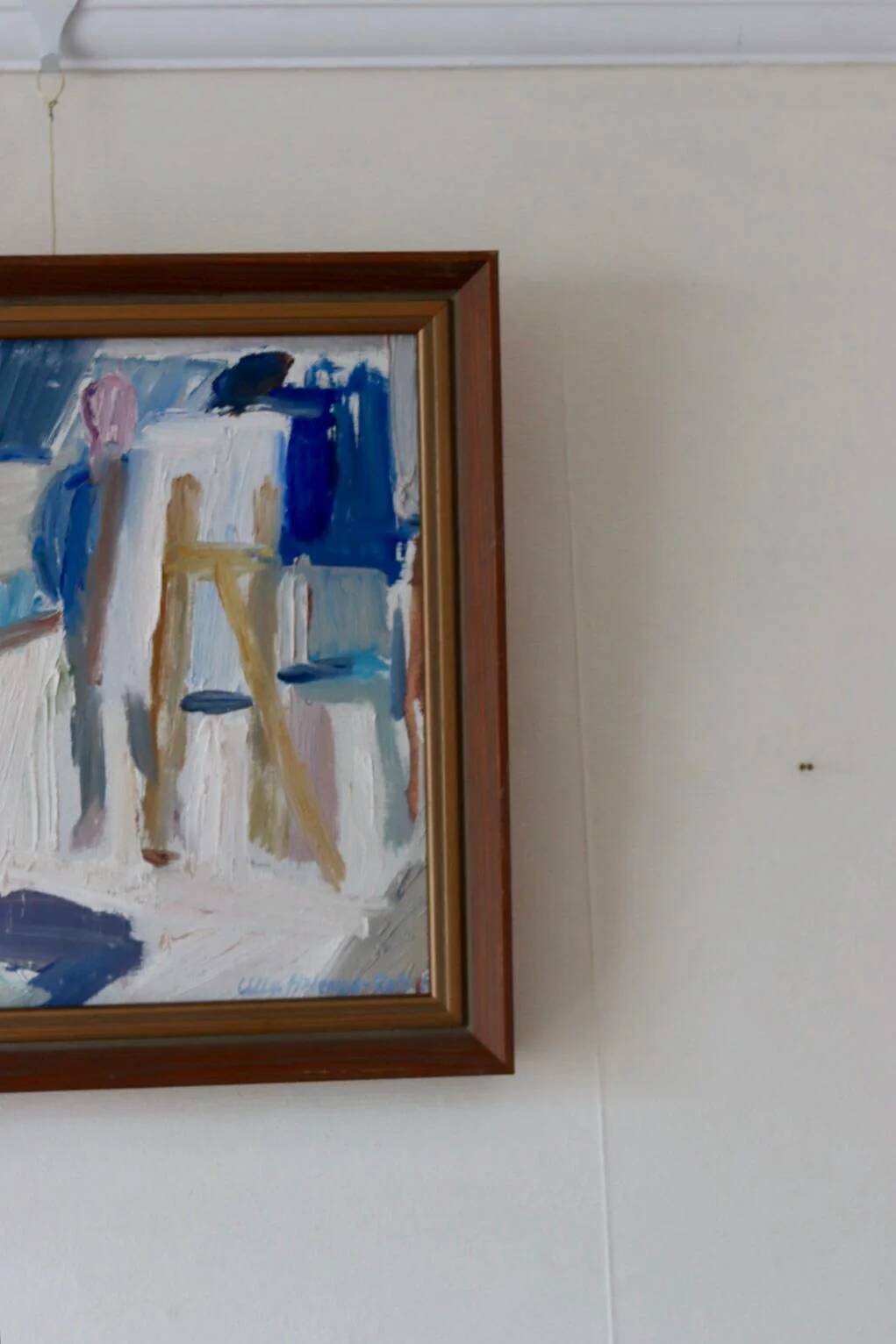 Oil on Swedish canvas "Study of a Nude", Ulla Hellenius Reit