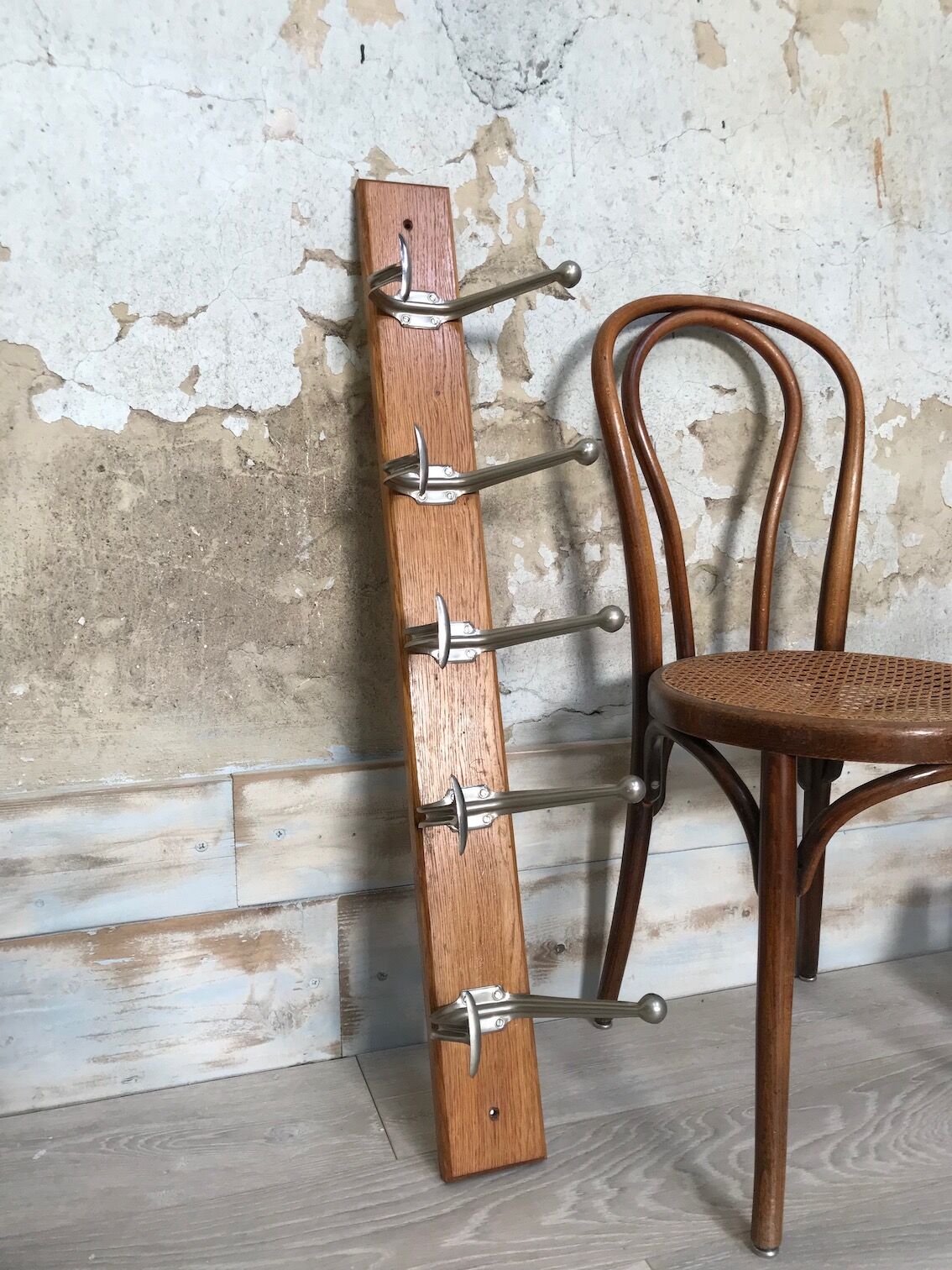 Coat door 5 patères