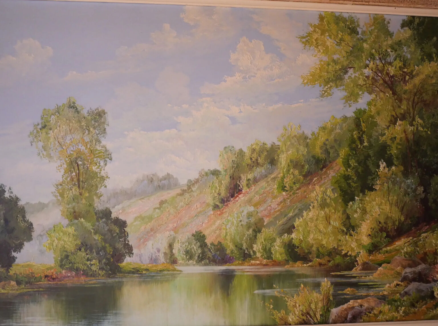 Oil on canvas by Roger Houck