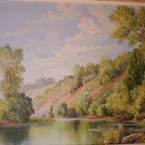 Oil on canvas by Roger Houck