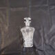 Ancient carafe with its cut crystal bouchon
