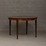 Danish Rio Palisander extension table in original lacquer, 1960s