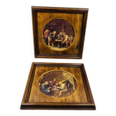 Reproduction duo by David Teniers
