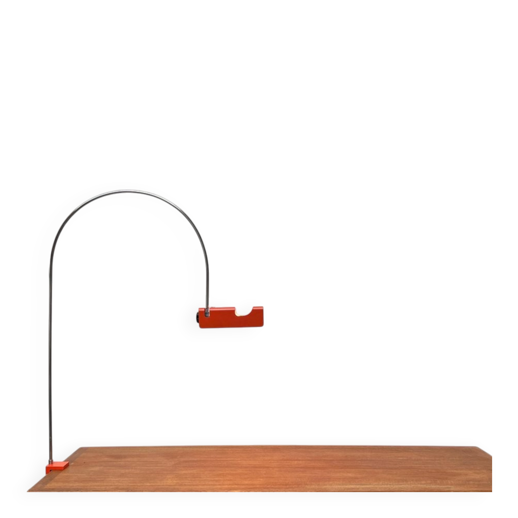 Mid-century modern space age spider arc table lamp, 1960s.