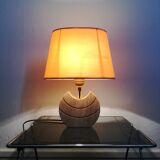 Small travertine lamp 1970