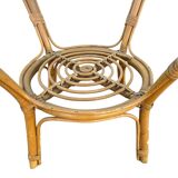 vintage wicker table