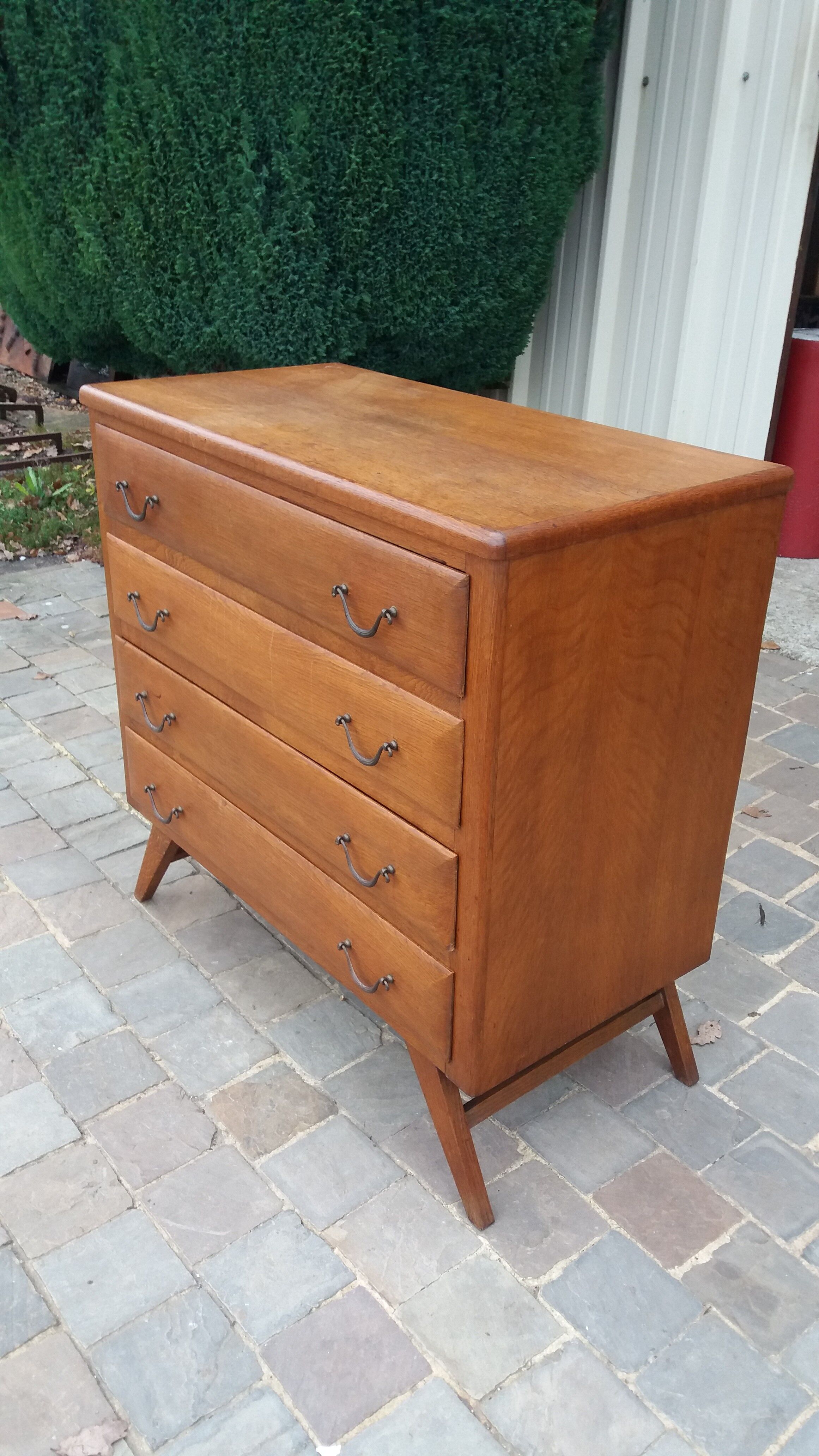 Commode pieds compas années 50