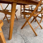 Salon de jardin sodibois en bois ( orme )