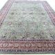Large emerald Tabriz Persian rug 520x350 cm