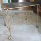 Desserte roulante vintage porte vinyle