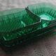Raviers verts en verre