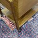English mahogany sewing cabinet from the 1970s
