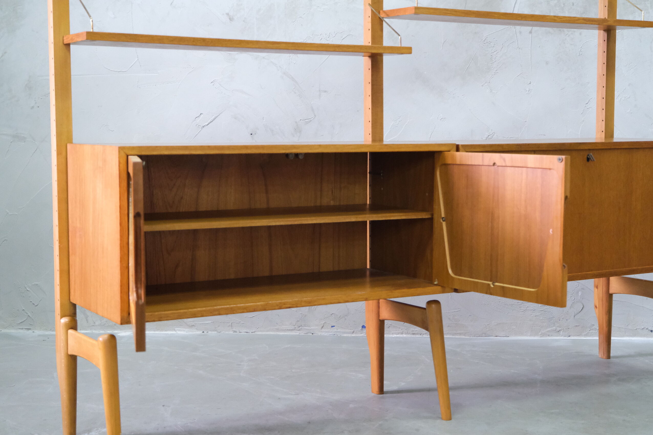 Free standing shelf by Kjell Riise for Rival Brødrene Jåtog, Norway 1960