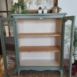 Vintage library display case