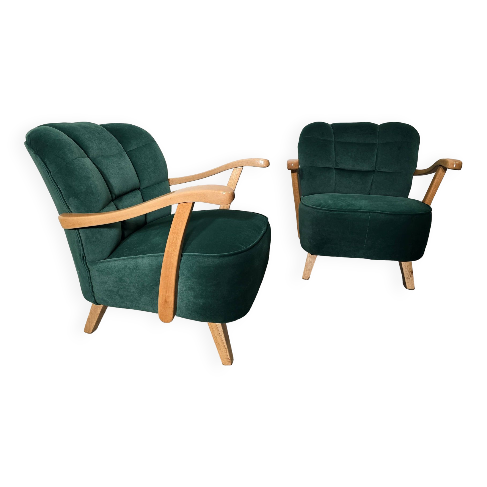 Mid century armchairs