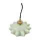 Vintage pendant lamp in electrified pastel opaline to nine