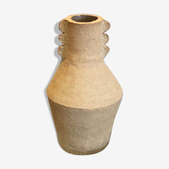 Vase totem roux