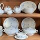 Haviland Limoges Porcelain Dinner and Coffee Service for 12