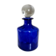 Blue decorative bottle bottle
