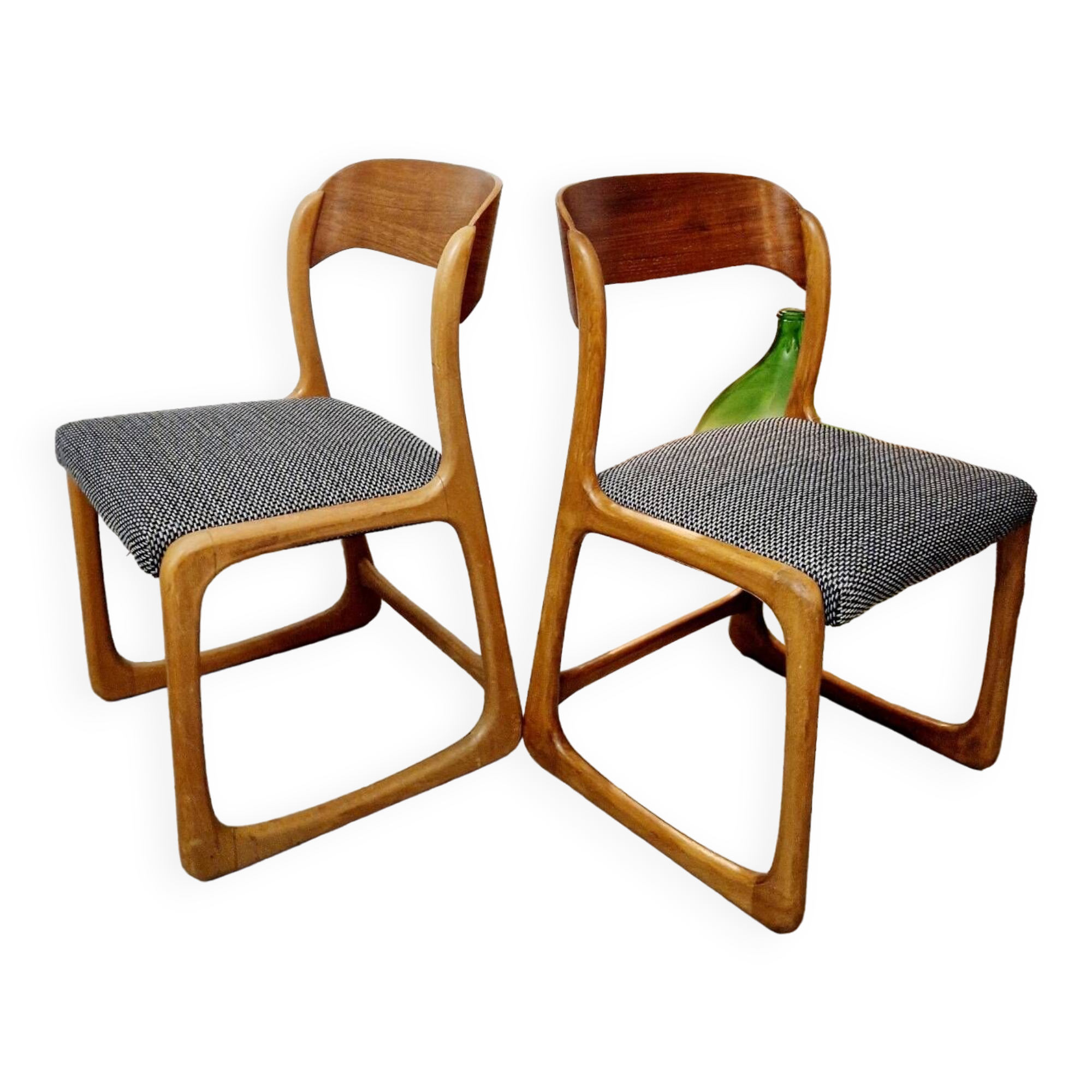 Baumann sled chairs