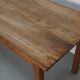 Antique Elm Early 20th Century French Rustic Farmhouse Dining Table