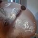 Glass paste lustre signed Deveau