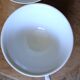 Two Large Yellow Polka Dot Cups Sarreguemines Vintage