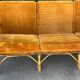 Bamboo sofa Dal Vera Italian design sofa 1970