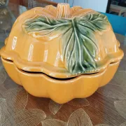 Pumpkin soup tureen