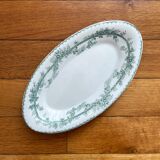 Iron earth ravier green floral décor