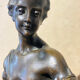 Bronze ancient allegory of the "Arts" sculpture